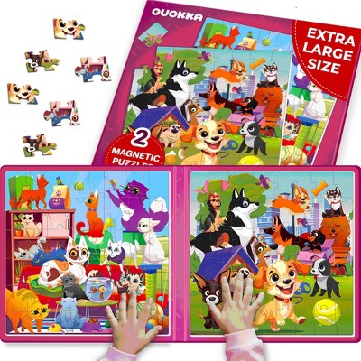 QUOKKA Magnetic Book Puzzles 48 Pieces
