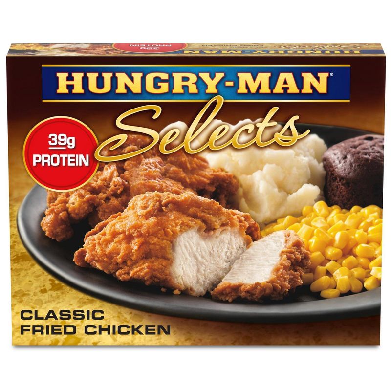 Hungry-Man Frozen Classic Fried Chicken Dinner - 16oz, 1 of 6
