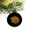 Arkansas at Pine Bluff Primary Logo Mini Small Tiny Wood Christmas Tree Holiday Ornament - 3 of 4