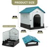 33in x 27in Outdoor Dog House Foldable Pet Shelter Portable Medium Cages All Weather - 2 of 4