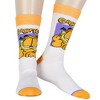 Garfield Men's Socks Don't Know Don't Care Character Inspired 6-Pack Crew Socks - 3 of 4