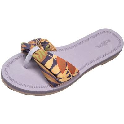 Floral Lace Strap Slippers for Women – Boho Indoor Outdoor Slippers for Summers – Stylish & Trendy Casual Slippers for Women