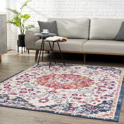 Hauteloom Tigril Blue & Orange 2304 Area Rug