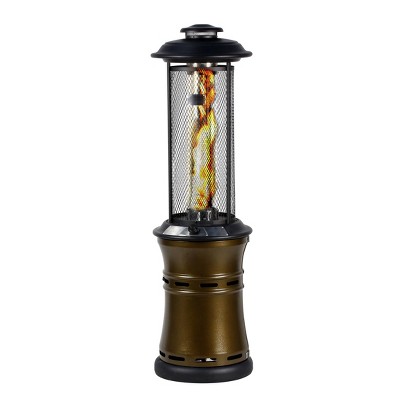 Bronze 36,000 BTU Propane Outdoor Patio Heater with Dancing Flame