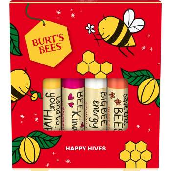 Burt's Bees Holiday Lip Care Gift Set, Sweet Seasonal Lip Balm 4Ct 