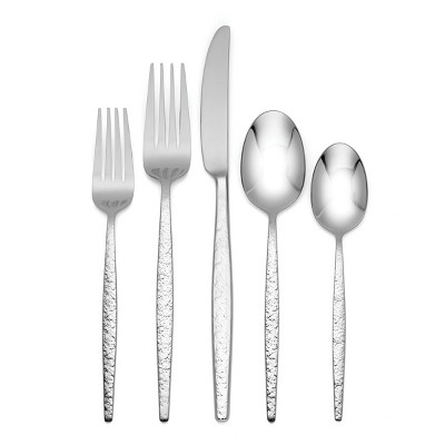 Oneida 20pc Revolve Mirror Flatware Set: 18/0 Stainless Steel, Dishwasher-Safe, Service for 4, Traditional Style