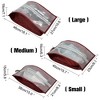Hynes Eagle 3-Piece Travel Shoe Organizer Set-Red - 4 of 4