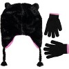 Addie & Tate Boys & Girls Winter Hat and Mittens or Gloves Set, Kids Ages 4-7 - 4 of 4