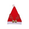Unique Bargains Christmas Hat Adult Large Antler Christmas Hat Polyester 11.42"x15.35" 1 Pc - 4 of 4