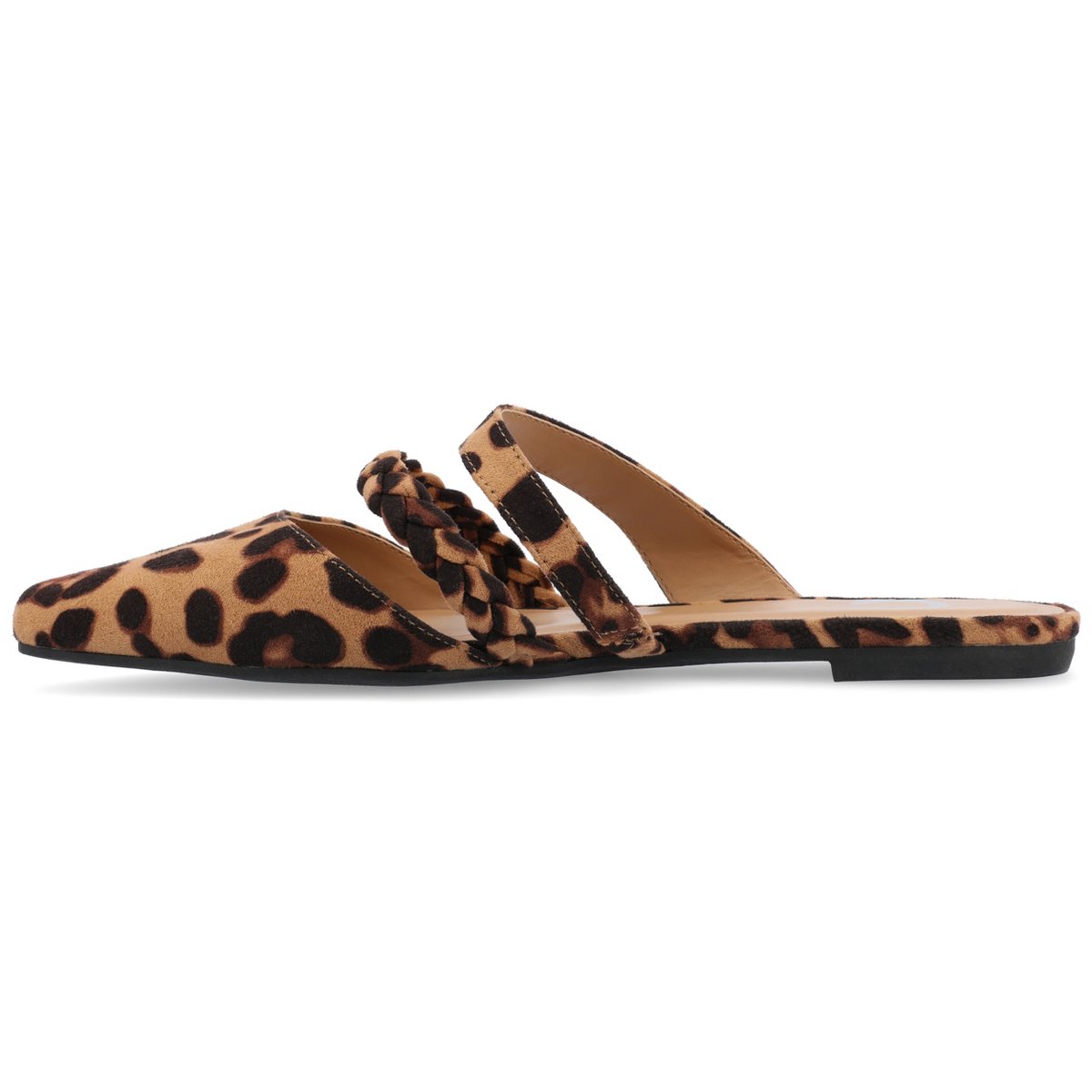 Женские сабо Journee Collection Narrow Width Women's Olivea Mule Leopard 8.5NW — фото 2
