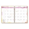 Watercolors Weekly/Monthly Planner, Butterflies Artwork, 11 x 8.5, Multicolor Cover, 12-Month (Jan to Dec): 2025 - 3 of 4