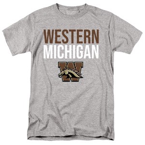 Men's Western Michigan University Official Stacked T-Shirt - 1 of 4
