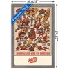 Trends International Killer Acid - Mushrooms Are My Friends Framed Wall Poster Prints - 3 of 4