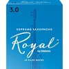 Rico Royal Soprano Saxophone Reeds, Box of 10 - 2 of 2