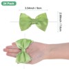 Unique Bargains Polyester Craft DIY Decorative Ribbon Twist Tie Bows 2.4x2.8" 24 Pcs - 3 of 4