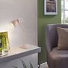 EGLO 1-Light Priddy-P Desk Lamp Pastel Apricot : Adjustable, ETL Listed, Modern Style for Office & Dorm - 2 of 4