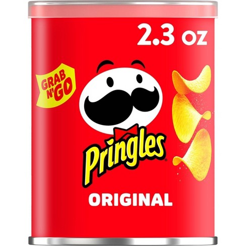 Pringles Grab & Go Large Original Potato Crisps Chips - 2.3oz : Target