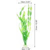 Unique Bargains Plastic Artificial Water Plants Aquarium Decorations Grass Green 12.2" Height 1 Pc - 4 of 4