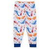 Sleep On It Infant & Toddler Boys 2-Piece Super Soft Jersey Snug-Fit Pajama Set with Matching Socks - 3 of 4