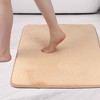 REGALWOVEN Polyester Geometric Pattern Memory Foam Non-Slip Absorbent Bath Mat 1 Pc - 2 of 4