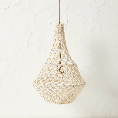 Large Rope Pendant White - Opalhouse™ designed with Jungalow™