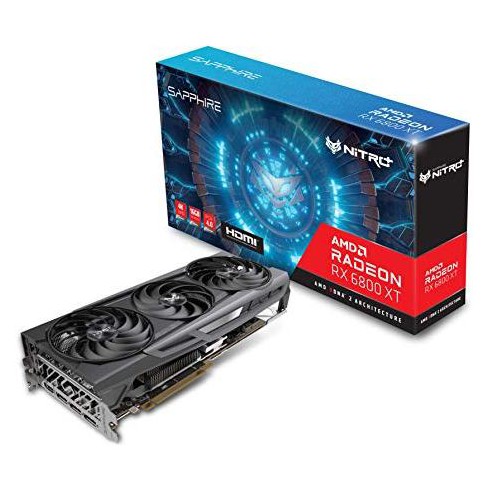 Sapphire 02 g Nitro Amd Radeon Rx 6800 Xt Pcie 4 0 Gaming Graphics Card With 16gb Gddr6 Target