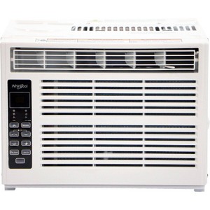 Whirlpool 6000 BTU 115V Window Mounted Air Conditioner and Dehumidifier: 3 Speeds, 8-Way Air Control, 200-500 sq. ft. - 1 of 4