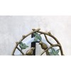 SPI Home Lovebirds Hose Holder – Decorative Metal Garden Hanger, 17" Wide Nature-Themed Wall Mount for Outdoor Hose Storage - 2 of 3