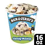 Ben & Jerry's Chunky Monkey Banana Ice Cream - 16oz