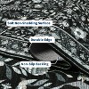Floral Washable Runner Rug for Hallway, Kitchen, Laundry, Non-Slip, Stain-Resistant, Ultra-Thin, Entryway, Soft, Long Bedroom Rugs. - 3 of 4