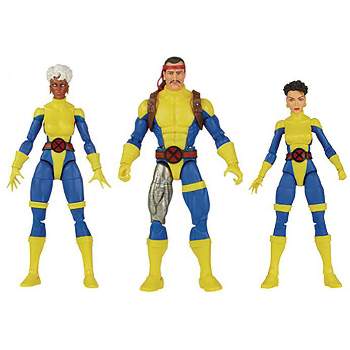 Forge, Storm, and Jubilee 6-inch Scale Three-Pack | The Uncanny X-Men | Marvel Legends 60th Anniversary Action figures