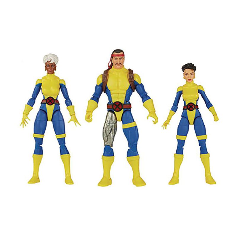 Forge, Storm, and Jubilee 6-inch Scale Three-Pack | The Uncanny X-Men | Marvel Legends 60th Anniversary Action figures, 1 of 7
