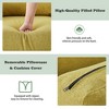 Gericco Loveseat Sofa 56", Small Couches for Small Spaces, Mid Century Love Seat Couches for Living Room, Upholstered 2-Seater Small Couch - 3 of 4