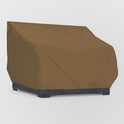 Photo 1 of Loveseat Cover Brown - Threshold