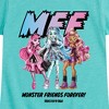 Girls' - Monster High - Draculaura Frankie Clawdeen Monster Friends Forever Fitted Short Sleeve Graphic T-Shirt - 2 of 4