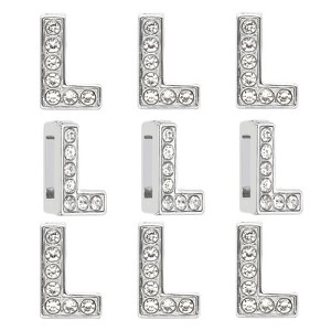 Unique Bargains Metal Bulk Elegant DIY Crafts Jewelry Making Rhinestone Pendant 30 Pcs - 1 of 4