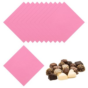 Unique Bargains Aluminum Foil Candy Chocolate Square Packaging Wrappers 100 Pcs - 1 of 4