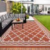 Outdoor Rug, Waterproof Reversible Patio Carpet,  Print Camping Rug, Geometric RV Mat for Deck, Balcony, Picnic & Beach - 2 of 4