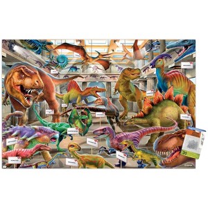 Trends International PD Moreno - Dinosaur Museum Unframed Wall Poster Prints - 1 of 4