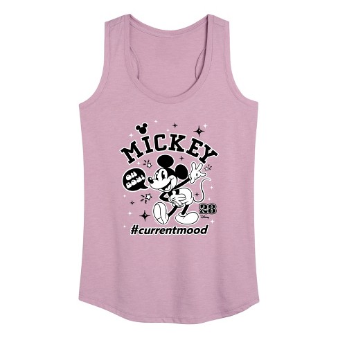 Women's Disney Mickey Mouse Graphic Racerback Tank - Heather Orchid ...