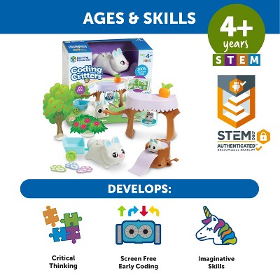 Coding Critters Bopper Hip & Hop Screen-Free STEM Toy Set