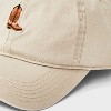 Men's Western Boot Cotton Baseball Hat - Mighty Fine Tan - 4 of 4