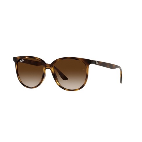 Ray-ban Rb4378 54mm Woman Square Sunglasses Gradient Brown Lens : Target