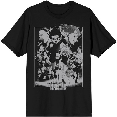 Hunter X Hunter Epic Character Crew T-shirt, Group Character With Epic ...