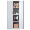 Maliang Metal Garage Storage Cabinet,with 2 Doors and 4 Shelves, Tall Cabinets for Home and Office - 2 of 4