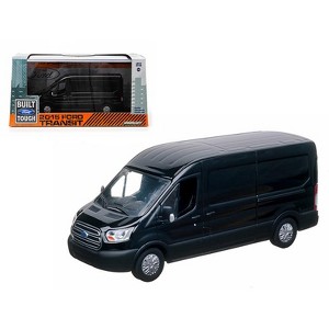 2015 Ford Transit (V363) Van Tuxedo Black 1/43 Diecast Model by Greenlight - 1 of 4
