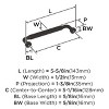 Amerock Collet Pull for Cabinets, Drawers, and Furniture - 3 of 4