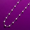 Ross-Simons 6-6.5mm Cultured Pearl Station Necklace in Sterling Silver - 4 of 4