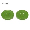 Unique Bargains Resin Craft Snap Round Flat 4-Hole Sewing Buttons 50 Pcs - 3 of 4