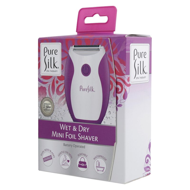 Pure Silk® Wet and Dry Mini Foil Shaver, 5 of 6